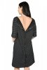 MijaCulture - Labour nightdress 4128 M96 black/hearts
